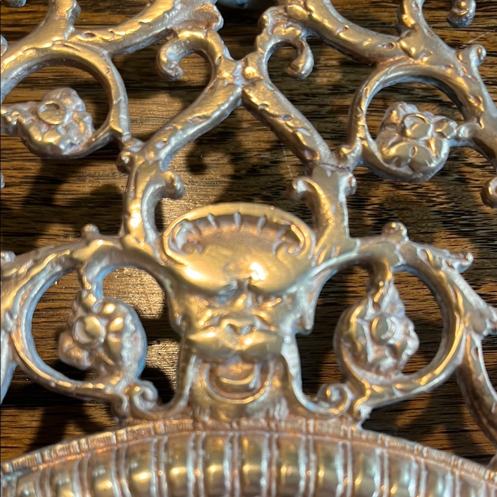 Bacchus Antique Victorian Mirror 🪞 Brass - Picture 13 of 15